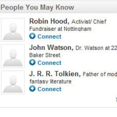 LinkedIn People you may know