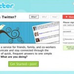 twitter home page